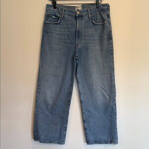 Agolde Harper mid rise straight Leg Jeans